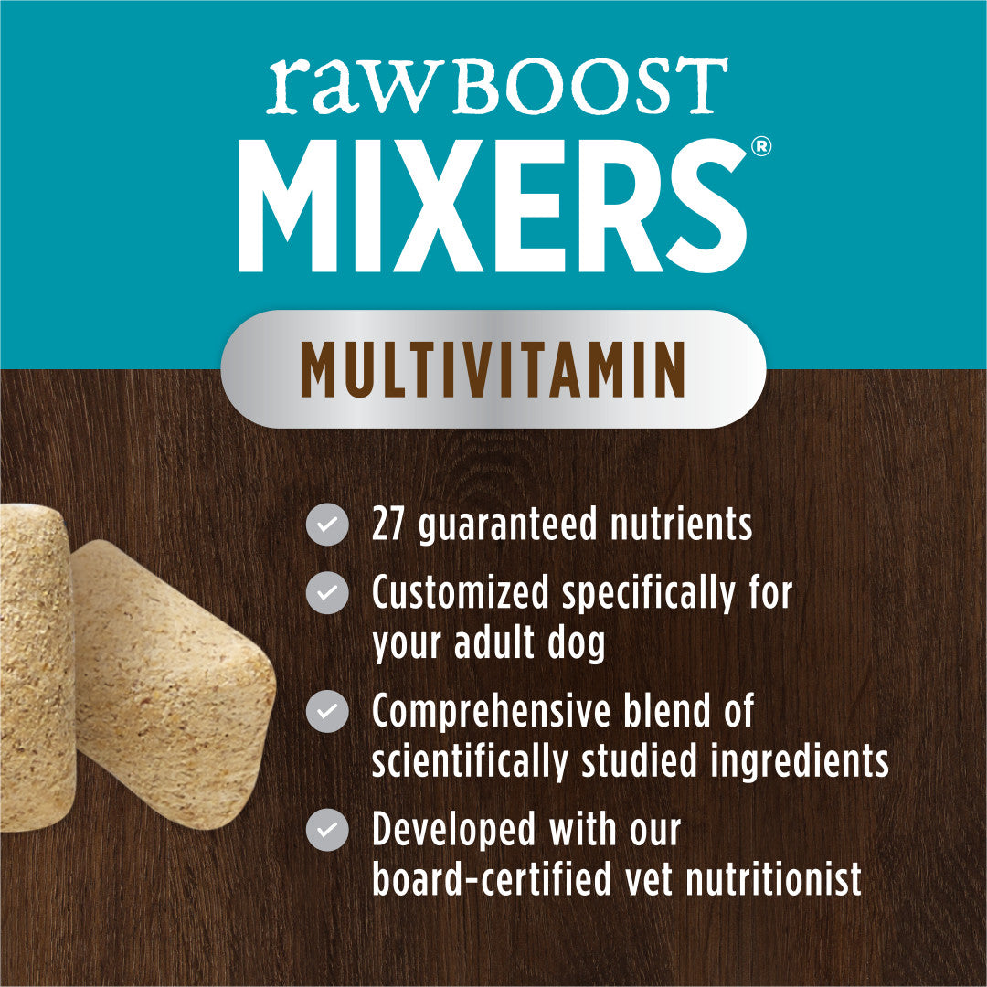 Instinct Freeze-Dried Raw Boost Mixers Grain-Free Multivitamin for Adult Dogs Food Topper