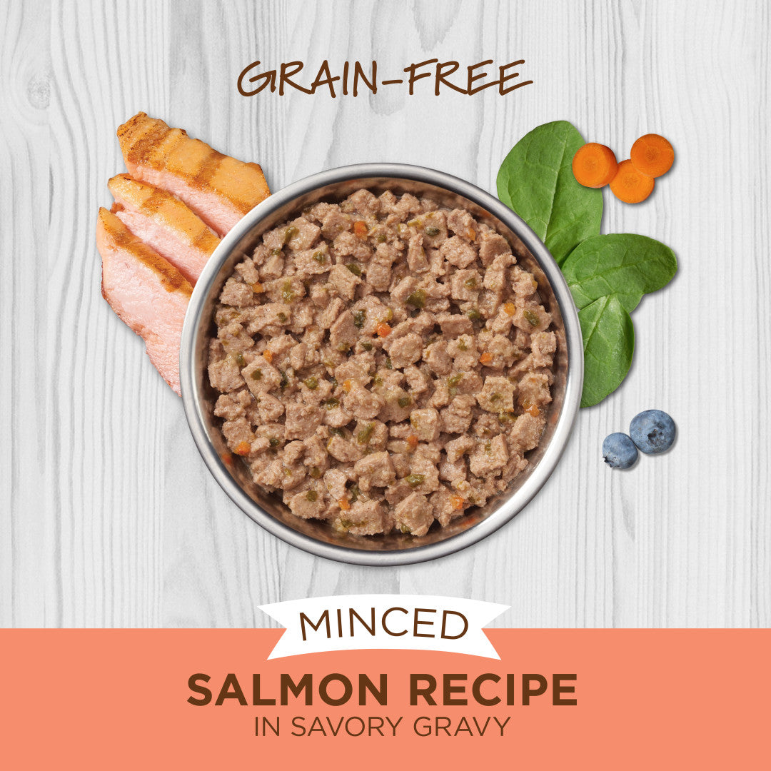 Instinct Grain-Free Minced Recipe with Real Salmon Wet Cat Food Cups