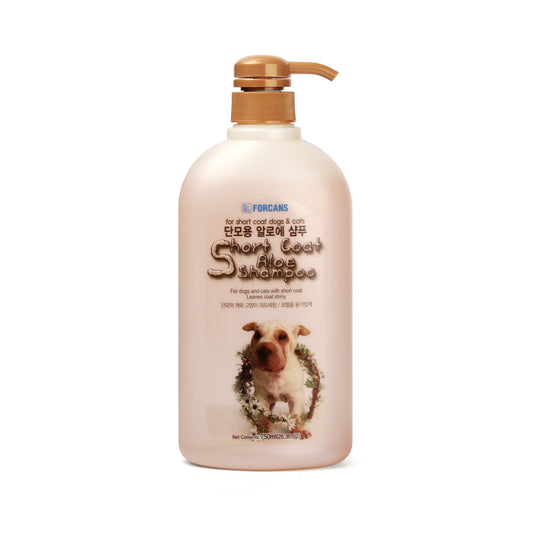 Forcans Short Coat Aloe Shampoo for Cats & Dogs