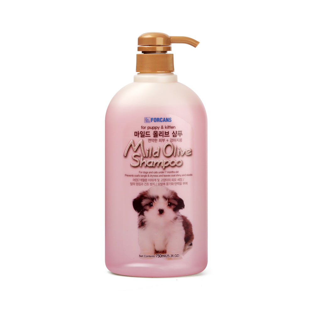 Forcans Mild Olive Shampoo for Cats & Dogs