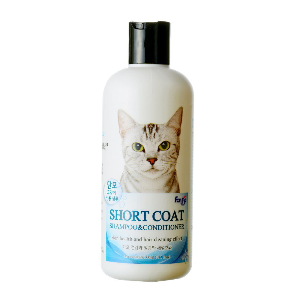 Forcans Short Coat Cat Shampoo & Conditioner