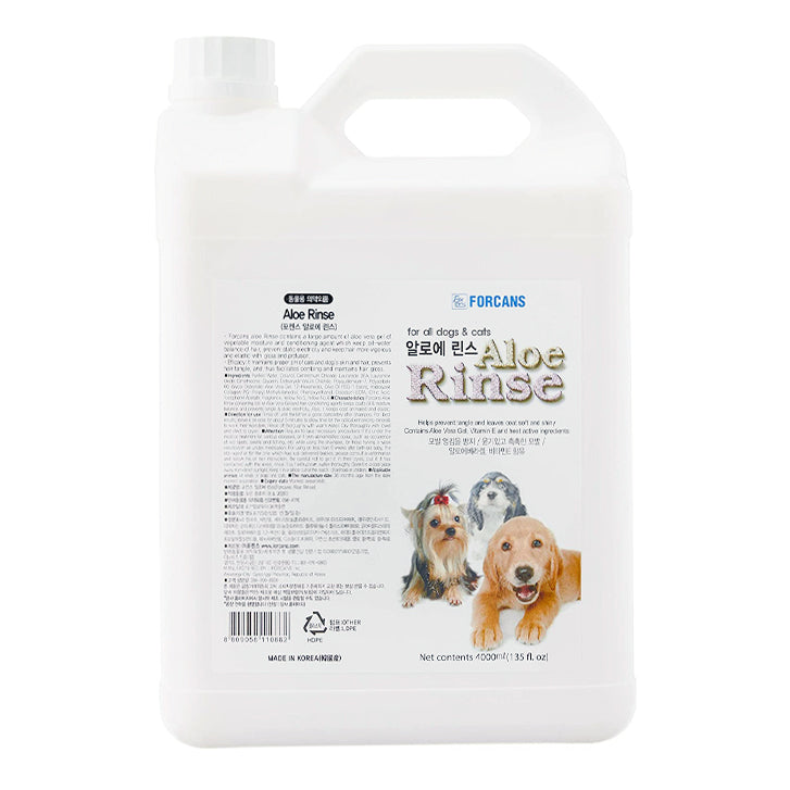 Forcans Aloe Rinse Conditioner for Cats & Dogs