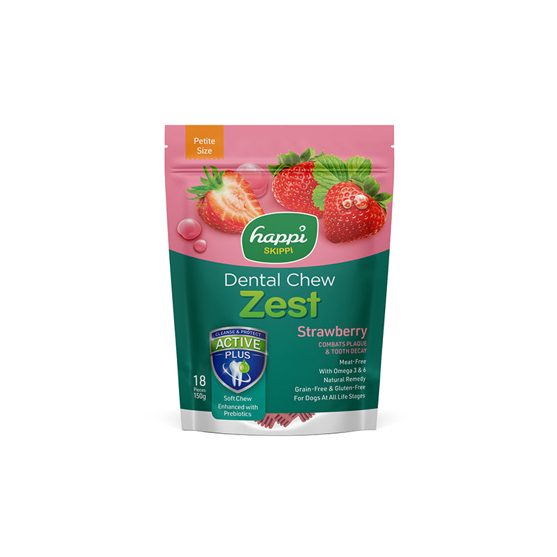 Happi Skippi Dental Chew (Zest & Care) Petite 2.5