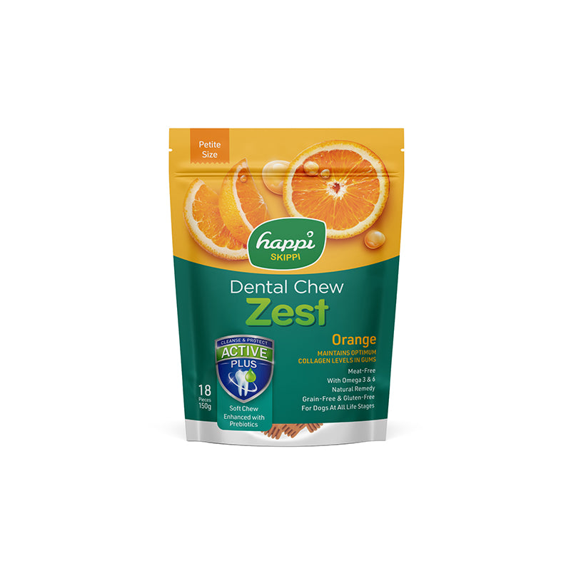 Happi Skippi Dental Chew (Zest & Care) Petite 2.5