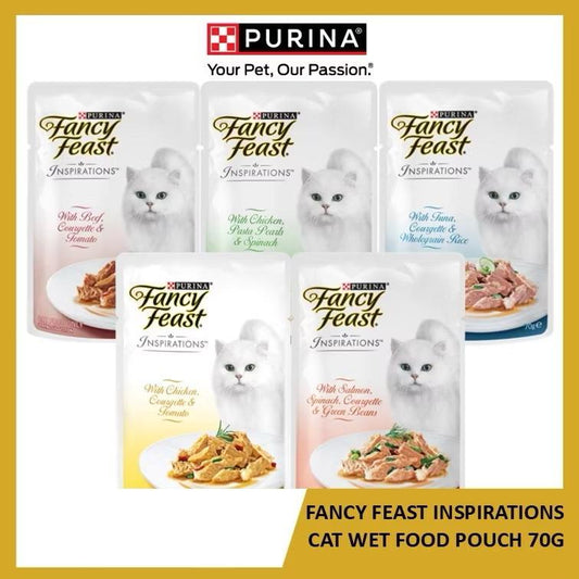 Fancy Feast Inspiration Cat Pouched Food