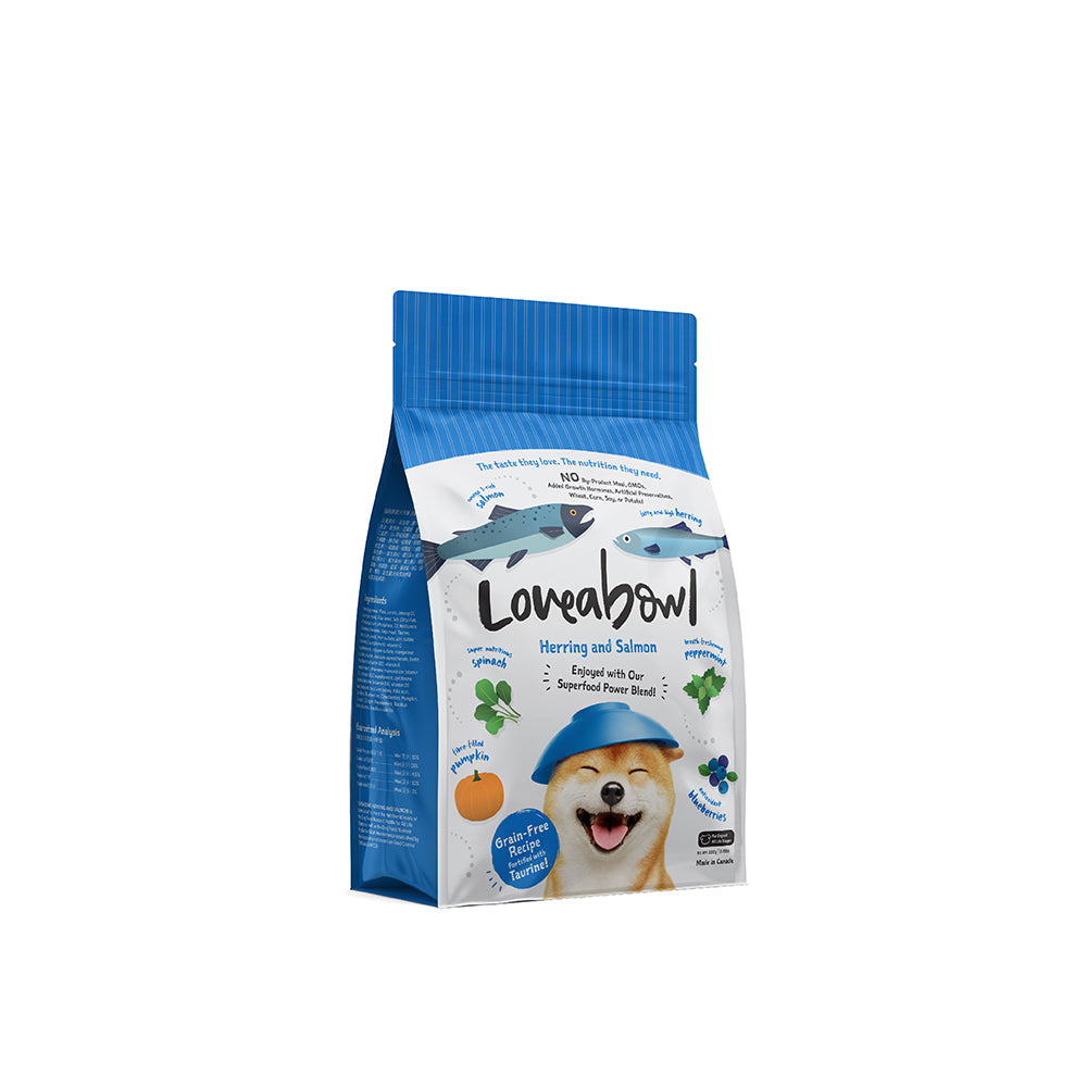 Loveabowl Herring and Salmon Dog Food