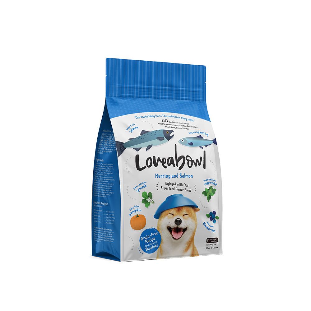 Loveabowl Herring and Salmon Dog Food