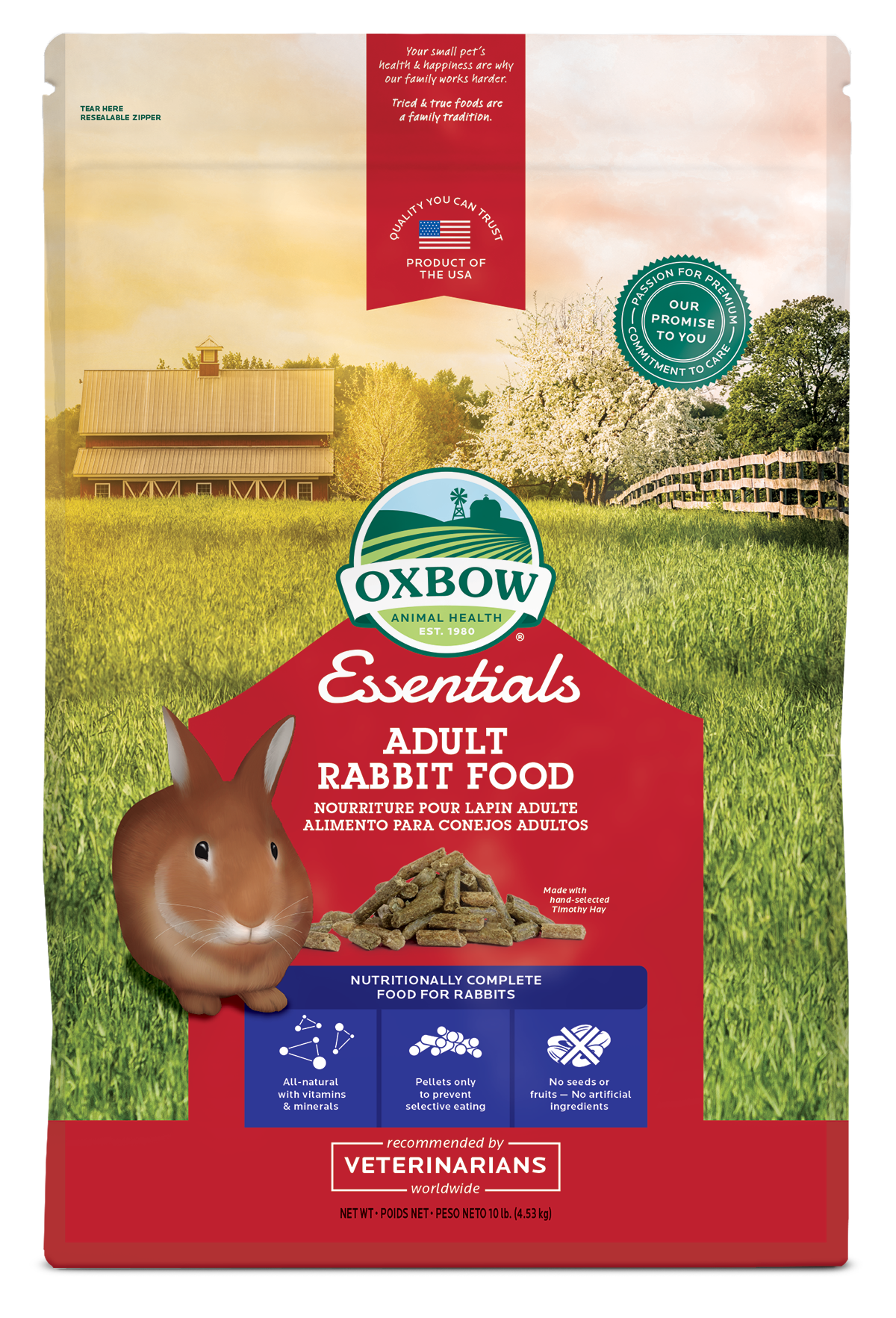 Oxbow Adult Rabbit Food