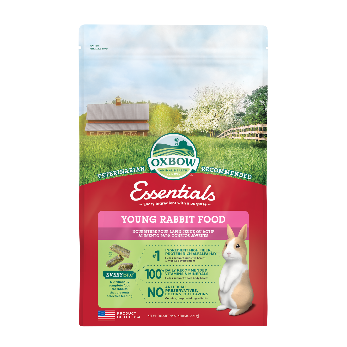 Oxbow Young Rabbit Food