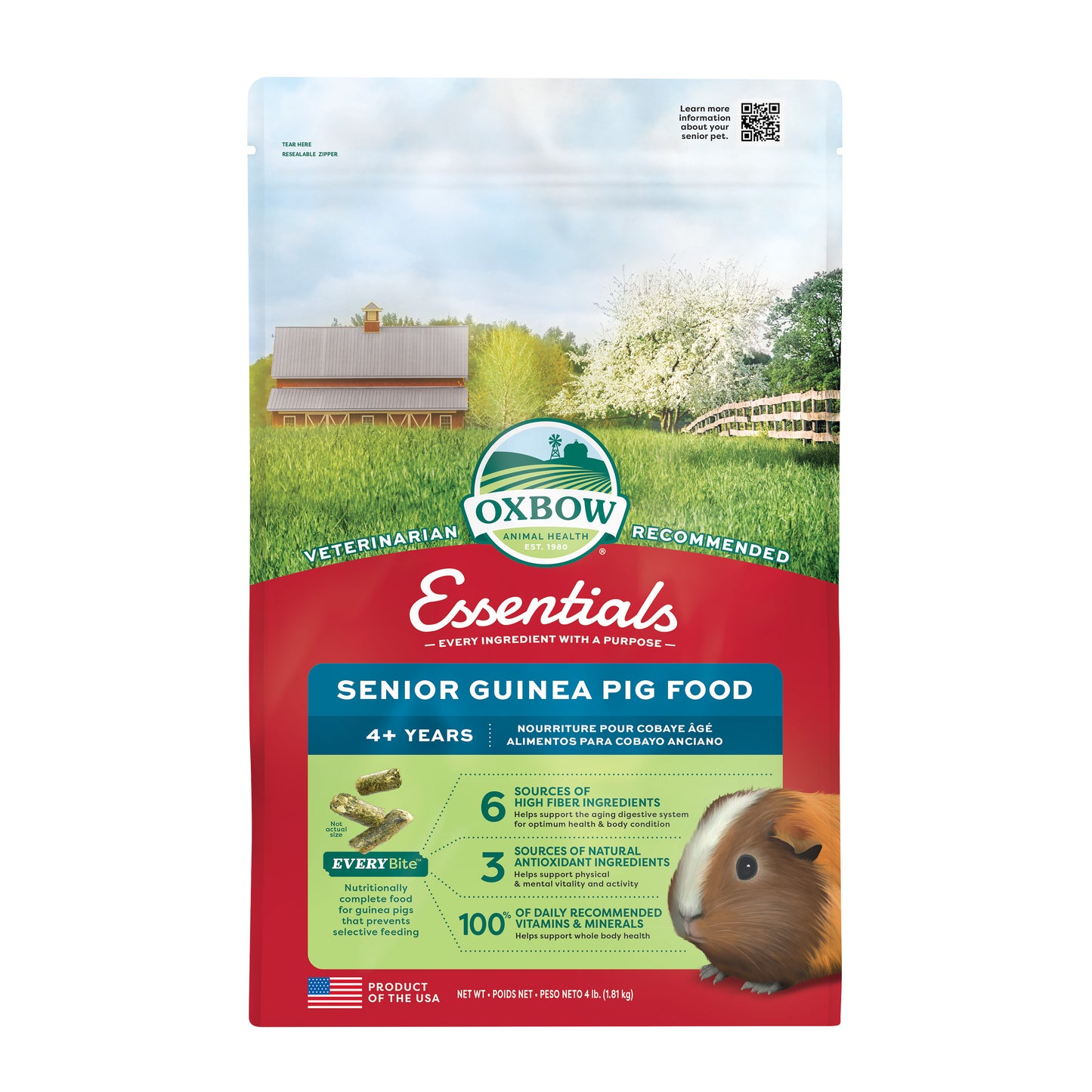 Oxbow Senior Guinea Pig Food