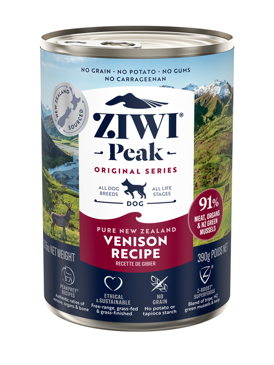 ZIWI Peak Venison Canned Dog Food