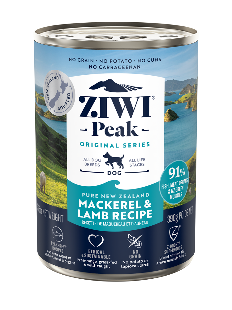 ZIWI Peak Mackerel & Lamb Canned Dog Food