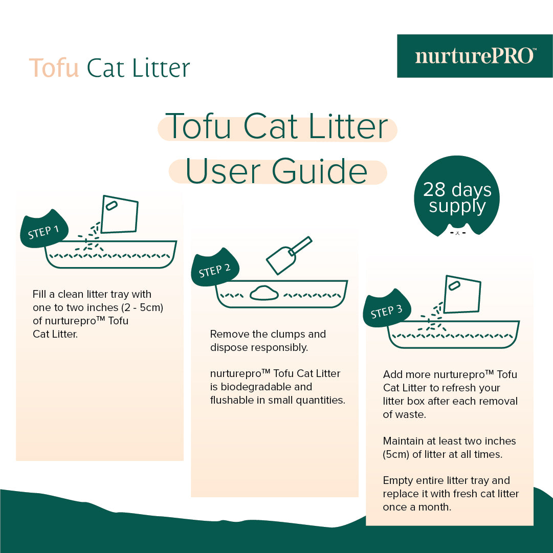 nurturePRO Tofu Cat Litter 7L