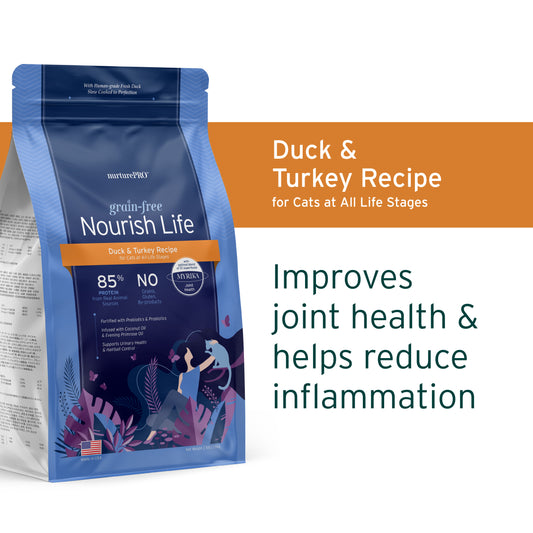 nurturePRO Nourish Life Grain-Free Duck & Turkey Recipe For Cats